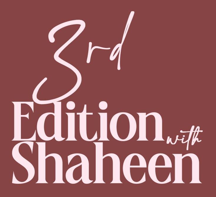 3rd Edition with Shaheen
